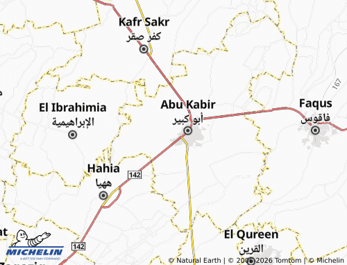 Mapa MICHELIN Ezbat Omar - ViaMichelin