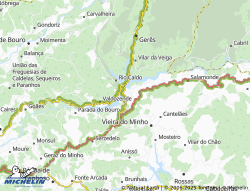 Carte MICHELIN Bouças - ViaMichelin