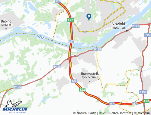 MICHELIN-Landkarte Doskino - ViaMichelin