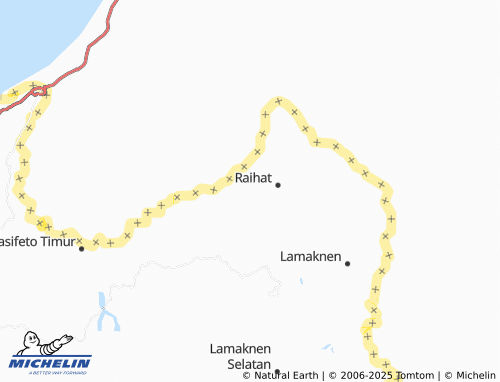 MICHELIN Asumanu map - ViaMichelin