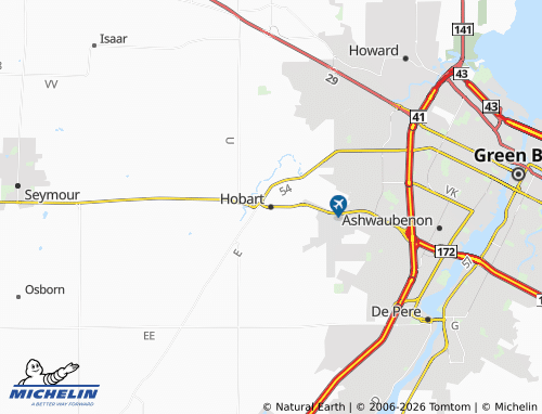Carte MICHELIN Hobart - ViaMichelin