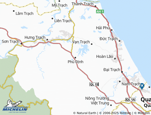 Mapa MICHELIN Phú Định - ViaMichelin