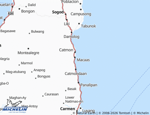 MICHELIN Macaas map - ViaMichelin