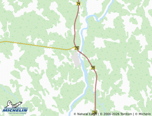 MICHELIN-Landkarte Kaukonen - ViaMichelin