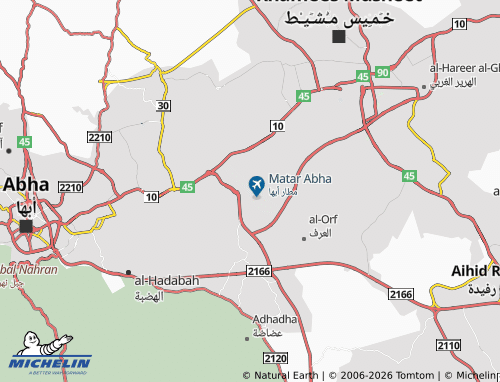 Carte MICHELIN al-Matar - ViaMichelin