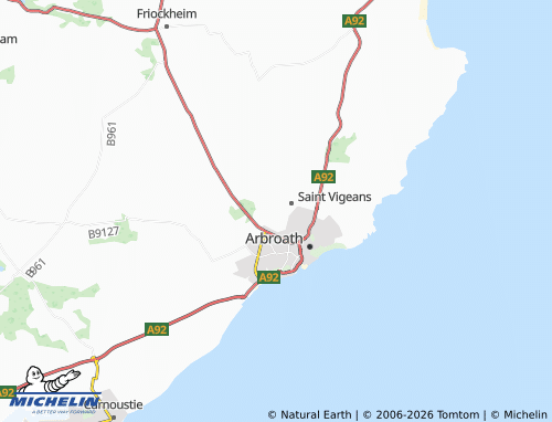 Carte MICHELIN Kirkton - ViaMichelin