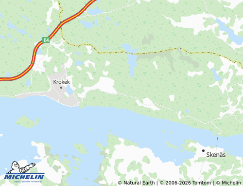 MICHELIN Gruvstugan map - ViaMichelin