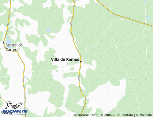 Mapa MICHELIN Las Palomas - ViaMichelin