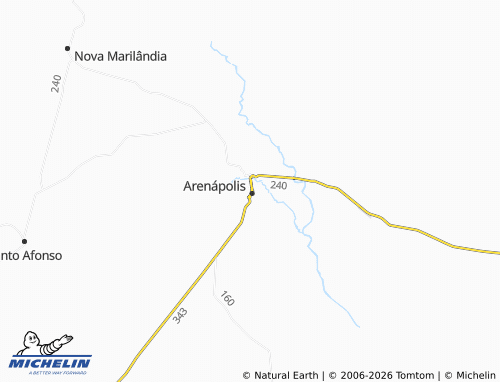 MICHELIN Vila Nova map - ViaMichelin