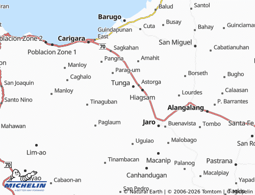 MICHELIN San Vicente map - ViaMichelin