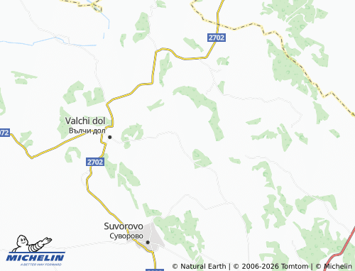 Mappa MICHELIN Voyvodino - ViaMichelin