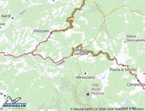 Mapa MICHELIN Casola in Lunigiana - ViaMichelin
