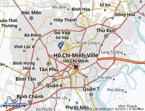 Carte MICHELIN Phường 3 - ViaMichelin
