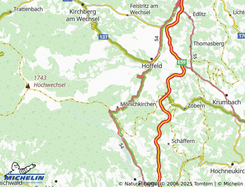 Mappa MICHELIN Unterhöfen - ViaMichelin
