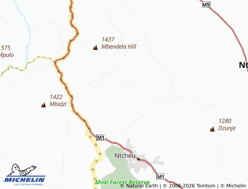 MICHELIN Chauya map - ViaMichelin