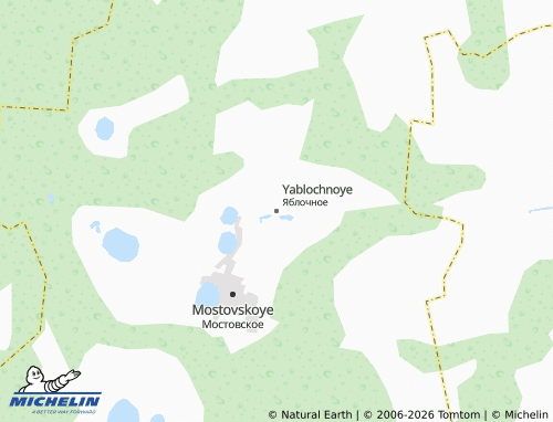 MICHELIN-Landkarte Yablochnoye - ViaMichelin