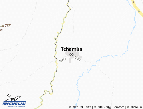 Mapa MICHELIN Tchamba - ViaMichelin