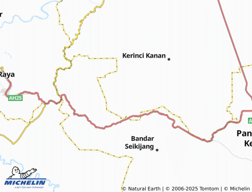 MICHELIN Kerinci Kiri map - ViaMichelin