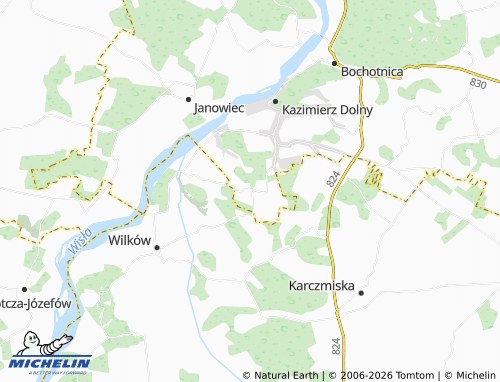 Carte MICHELIN Dąbrówka - ViaMichelin