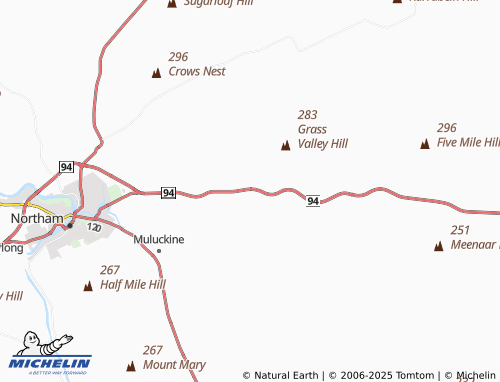 MICHELIN Grass Valley map - ViaMichelin