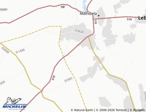 Mappa MICHELIN Manaileng - ViaMichelin