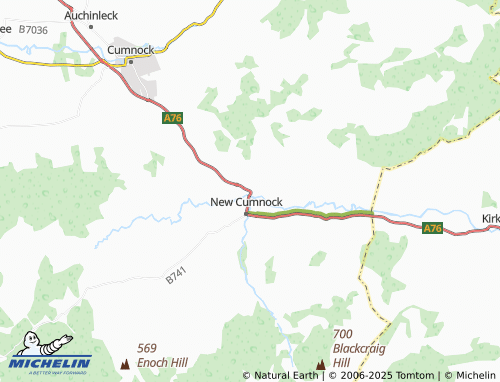 MICHELIN Mansfield map - ViaMichelin
