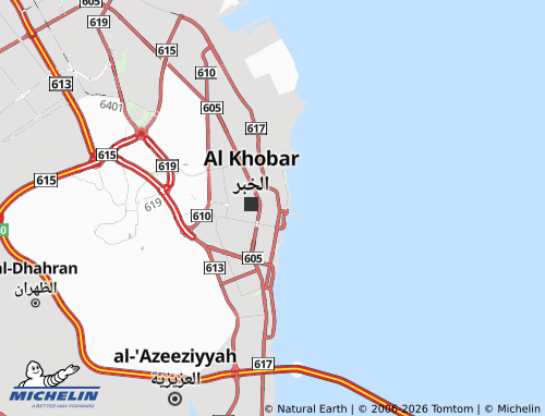 MICHELIN-Landkarte al-Yarmouk - ViaMichelin