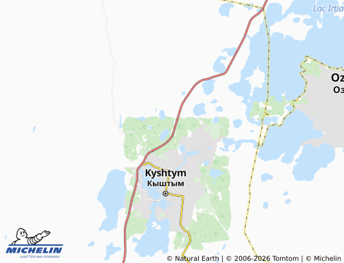 MICHELIN-Landkarte Pato-Kvarts SNT - ViaMichelin