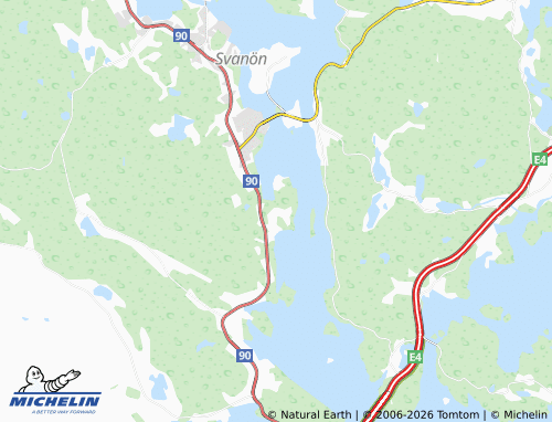 Carte MICHELIN Nänsjö - ViaMichelin