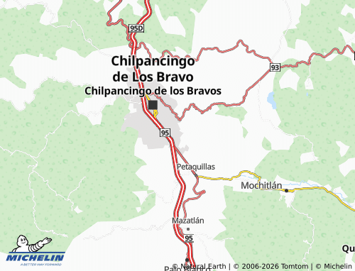 Mapa MICHELIN Brisas del Sur - ViaMichelin