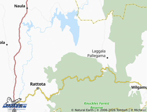 Mappa MICHELIN Pottatawela - ViaMichelin