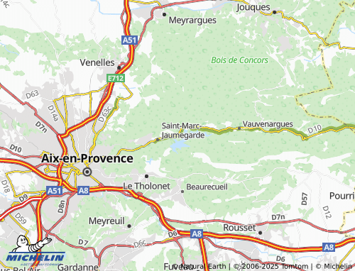Mappa MICHELIN Les Bonfillons - ViaMichelin