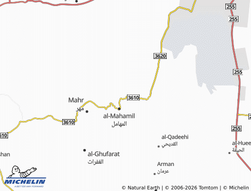 MICHELIN-Landkarte al-Hazimi - ViaMichelin