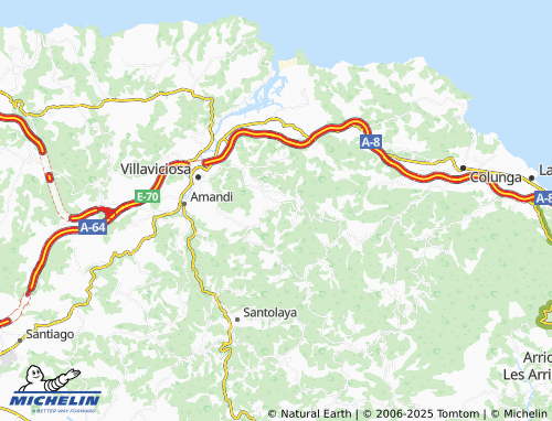 MICHELIN La Magdalena map - ViaMichelin