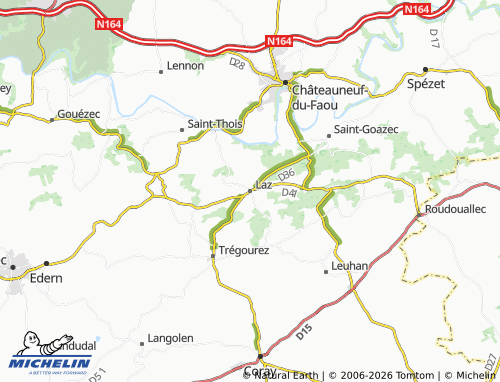 Mappa MICHELIN Laz - ViaMichelin