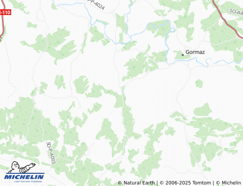 MICHELIN Fresno de Caracena map - ViaMichelin