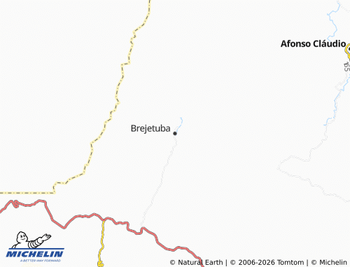 MICHELIN-Landkarte Brejetuba - ViaMichelin