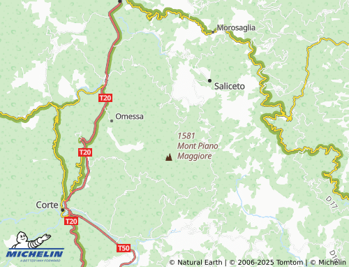 MICHELIN Rusio map - ViaMichelin