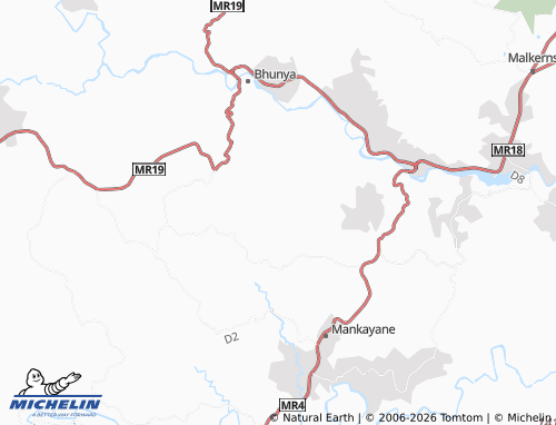 Mapa MICHELIN Mfukame - ViaMichelin