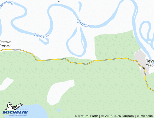 Carte MICHELIN Utuzy - ViaMichelin
