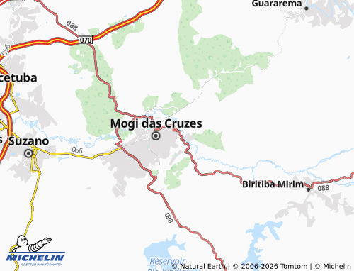 Mapa MICHELIN Vila Nova Socorro - ViaMichelin