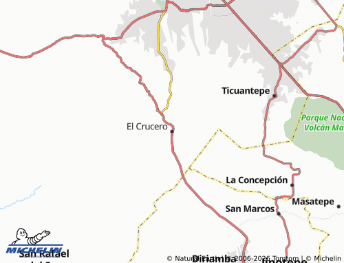 Mappa MICHELIN El Crucero - ViaMichelin