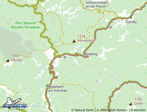 MICHELIN Sägemühle map - ViaMichelin