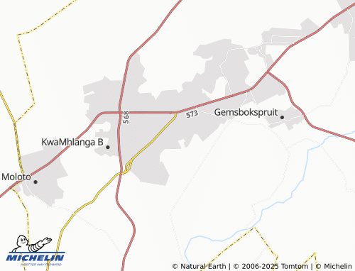 MICHELIN Enkeldoornoog C map - ViaMichelin