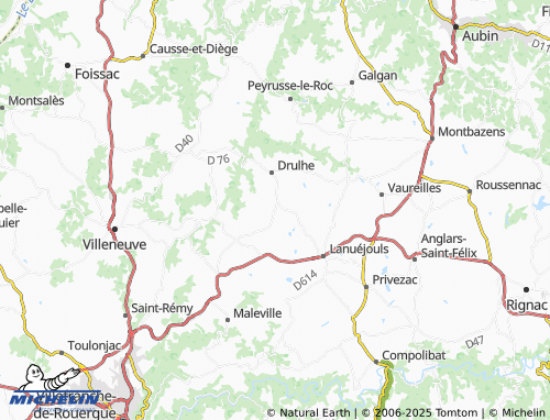 Mapa MICHELIN La Boulie - ViaMichelin