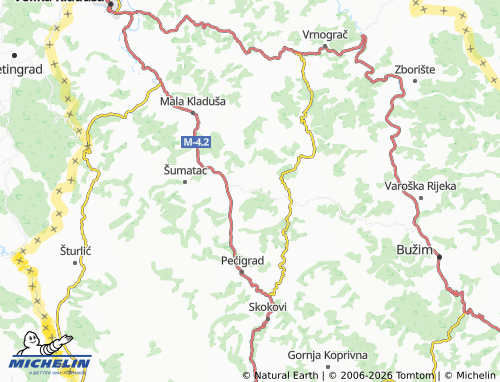 Mappa MICHELIN Vejinac - ViaMichelin