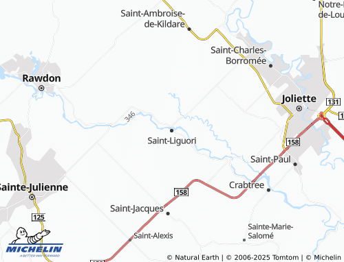 MICHELIN Saint-Liguori map - ViaMichelin
