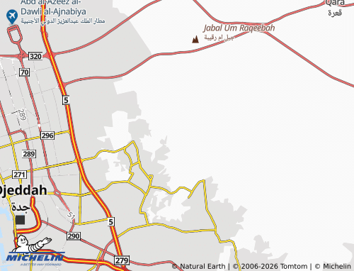 MICHELIN-Landkarte Al Hifnah - ViaMichelin