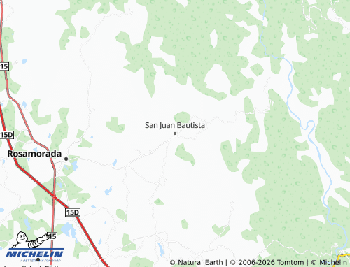 Mappa MICHELIN San Juan Bautista - ViaMichelin