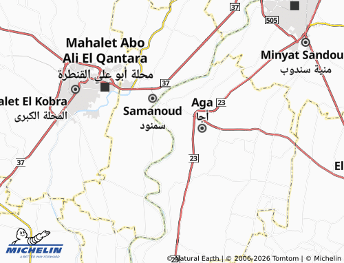 Mapa MICHELIN Jarrah - ViaMichelin